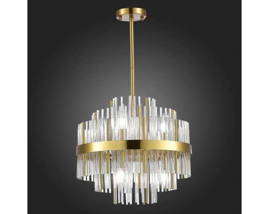 SL1634.303.06 Люстра потолочная ST-Luce Латунь/Прозрачный E14 6*60W