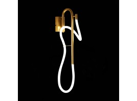 SL6102.301.16 Светильник настенный ST-Luce Латунь/Белый LED 1*16W 4000K