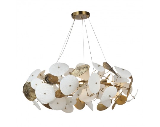 SL1518.303.10 Светильник подвесной ST-Luce Латунь/Белый G9 10*5W 4000K