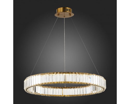 SL1622.363.01 Люстра подвесная ST-Luce Латунь/Прозрачный LED 1*40W 4000K