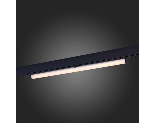 ST803.436.10 Магнитный трековый светильник Черный LED 1*10W 3000K 1 200Lm Ra>90 120° IP20 L604xW28xH