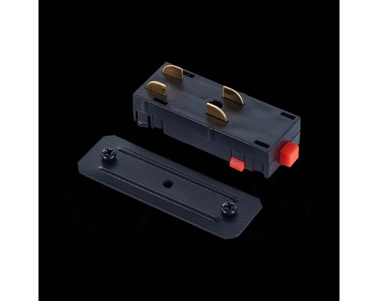 ST015.422.10 Коннектор прямой SKYLINE 220 ST-Luce Черный