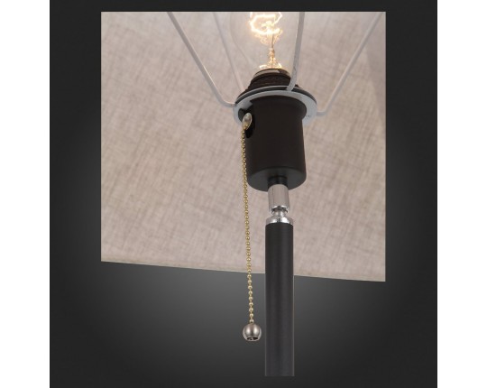 SLE302.415.01 Торшер ST-Luce Черный, Коричневый/Бежевый E27 1*40W