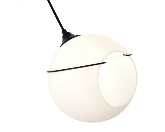 SLE103143-01 Подвес Черный/Белый E27 1*60W