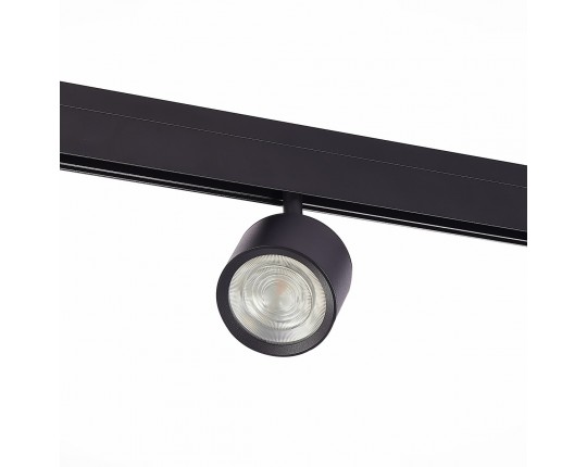 ST353.446.06 Магнитный трековый светильник Черный LED 1*6W 4000K 560Lm Ra>90 36° IP20 L120xW81xH138