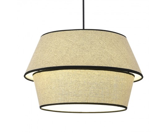 SL1354.413.01 Светильник подвесной ST-Luce Черный/Бежевый, Черный E27 1*40W