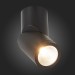 ST650.432.10 Светильник потолочный Черный LED 1*10W 3000K 800Lm Ra>90 38° IP44 D62xH151 165-265V