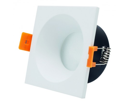 ST256.518.01 Св-к встр. Белый GU10 1*50W  IP65 L85xW85xH53 220V Без ламп