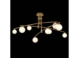 SL1208.302.09 Светильник потолочный ST-Luce Золотистый/Белый G9 9*5W