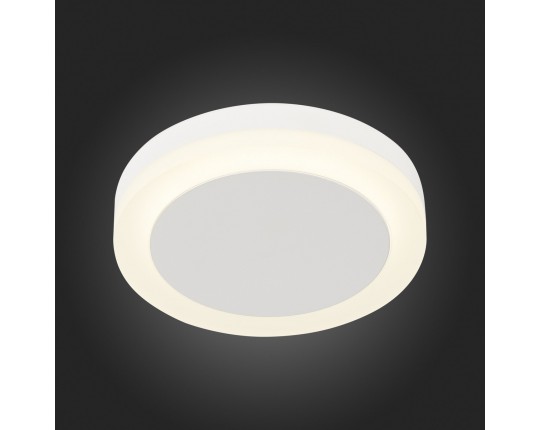 ST104.542.06 Светильник встраиваемый Белый LED 1*6W 4000K 468Lm Ra>80 120° IP20 D110xH20 170-240V