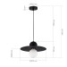 SLE1257-443-01 Светильник подвесной Черный/Черный G9 1*5W 4000K