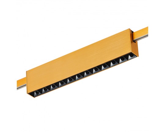 ST816.206.12 Магнитный трековый светильник FARM Золотистый LED 1*12W 3000K 706Lm Ra90 40 IP20 L232xW