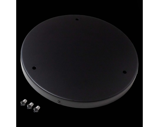 SL001.403.03 Потолочное крепление на 3 лампы (круглое) ST-Luce Черный