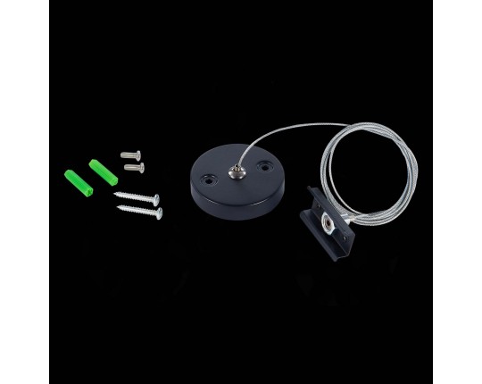 ST015.422.17 Тросовый подвес для шинопровода SKYLINE 220 ST-Luce Черный