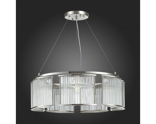 SL1627.103.07 Люстра подвесная ST-Luce Хром/Прозрачный E14 7*40W