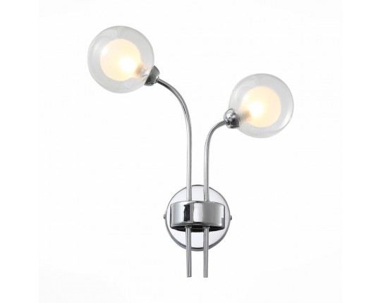 SL431.101.02 Бра ST-Luce Хром/Прозрачный, Белый G9 2*5W