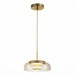 SL6002.203.01 Подвес ST-Luce Золотистый/Янтарный LED 1*7W 4000K