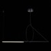 SL6113.403.01 Светильник подвесной ST-Luce Черный LED 1*12W 3000K