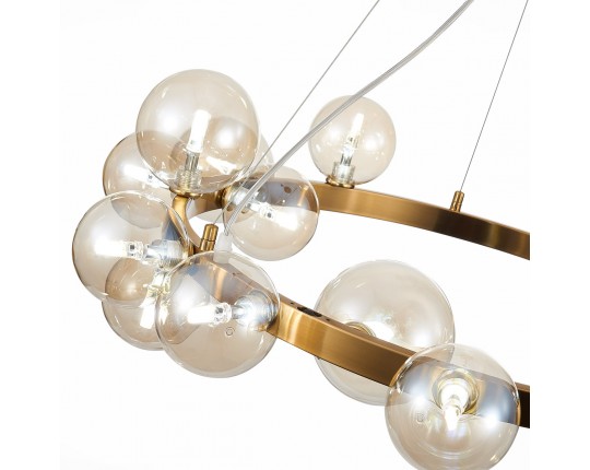 SL1165.303.15 Светильник подвесной ST-Luce Бронза/Коньячный G4 15*5W