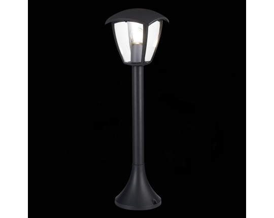 SL081.405.01 Светильник уличный наземный ST-Luce Черный/Черный, Прозрачный E27 1*40W