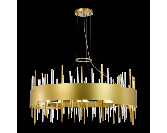 SL1633.203.16 Люстра подвесная ST-Luce Матовое золото/Матовое золото,Прозрачный E14 16*40W