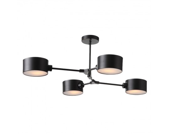 SLE183402-04 Светильник потолочный Черный/Черный E14 4*60W
