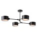 SLE183402-04 Светильник потолочный Черный/Черный E14 4*60W