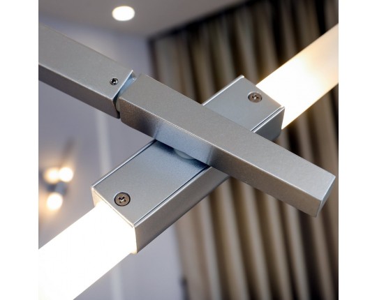 SL947.102.14 Люстра потолочная ST-Luce Серебристый/Белый G9 14*5W