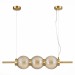 SL1155.313.03 Светильник подвесной ST-Luce Латунь/Коньячный E14 3*40W
