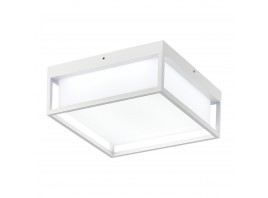 SL9517.502.01 Светильник уличный потолочный ST-Luce белый/белый LED 1*20W 3000K/4000K/5000K