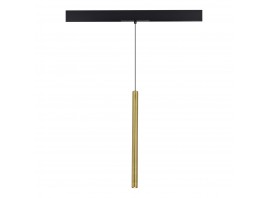 ST683.336.08 Магнитный трековый светильник Золотистый LED 1*8W 3000K 450Lm Ra90 24° IP20 D30xH500 48