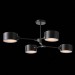 SLE183402-04 Светильник потолочный Черный/Черный E14 4*60W