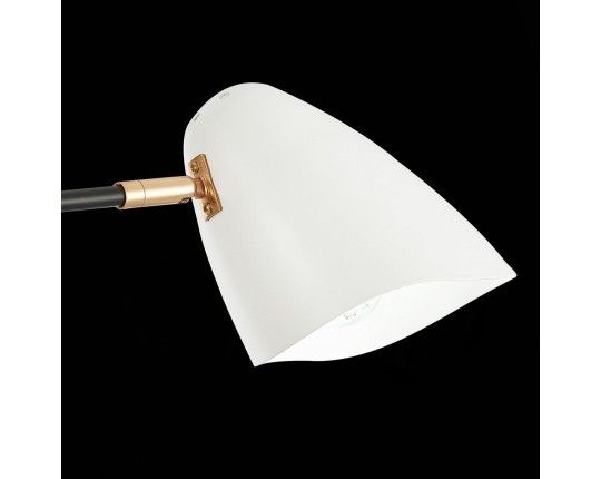 SLE103602-05 Светильник потолочный Черный, Золотой/Белый E14 5*40W