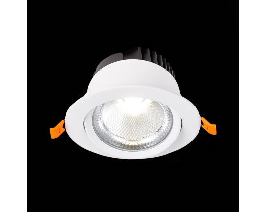 ST211.538.15.36 Св-к встр. Белый LED 1*15W 3000K 1 125Lm Ra80 36° IP20 D109xH65 220-240V