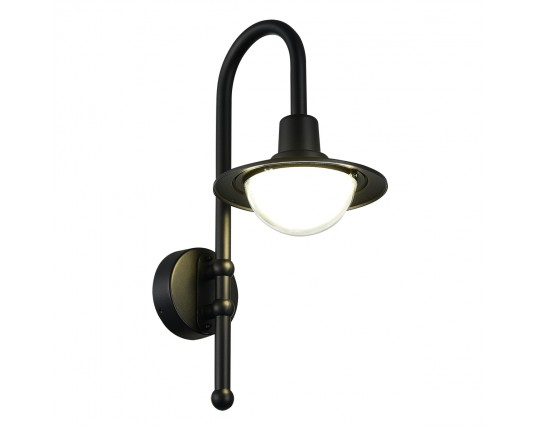 SL9512.401.01 Светильник уличный настенный ST-Luce черный/Прозрачный LED 1*10W 4000K