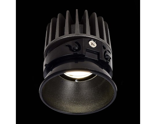 ST850.408.12 Светодиодный модуль SMART Черный LED 1*12W 2700K-6500K 960Lm Ra90 36° IP20 D69xH85 220-