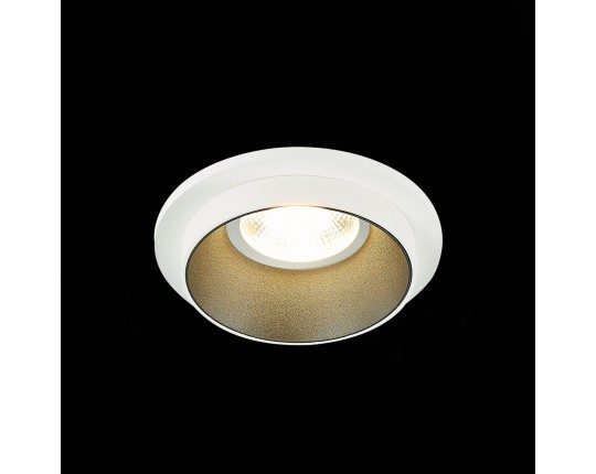 ST206.528.01 Св-к встр. Белый GU10 1*50W  IP20 D92xH38 220V Без ламп