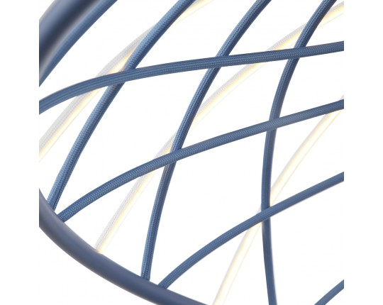 SL6016.703.01 Светильник подвесной ST-Luce Синий/Синий LED 1*20W 3000K