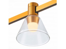 ST814.246.03 Магнитный трековый светильник FARM Золотистый LED 1*3W 4000K 89Lm Ra90 120 IP20 D90xH1