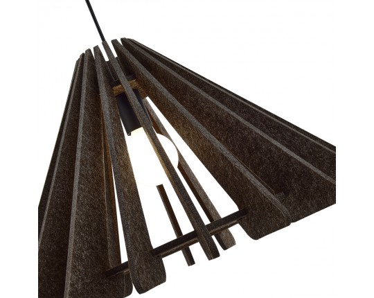 SL3002.413.01 Светильник подвесной ST-Luce Черный/Серый E27 1*60W