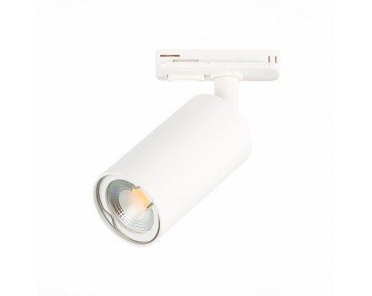 ST300.506.01 Св-к трек. Белый GU10 1*50W  IP20 L100xW54xH142 220V Без ламп