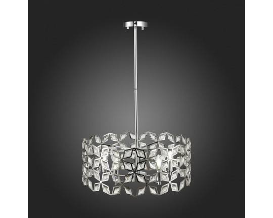 SL1104.103.05 Светильник подвесной ST-Luce хром/прозрачный E14 5*60W