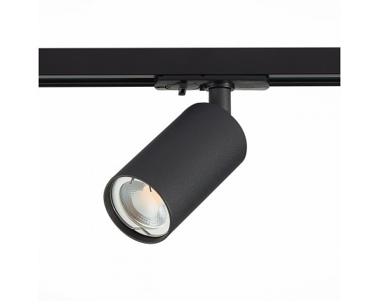 ST300.406.01 Св-к трек. Черный GU10 1*50W  IP20 L100xW54xH142 220V Без ламп