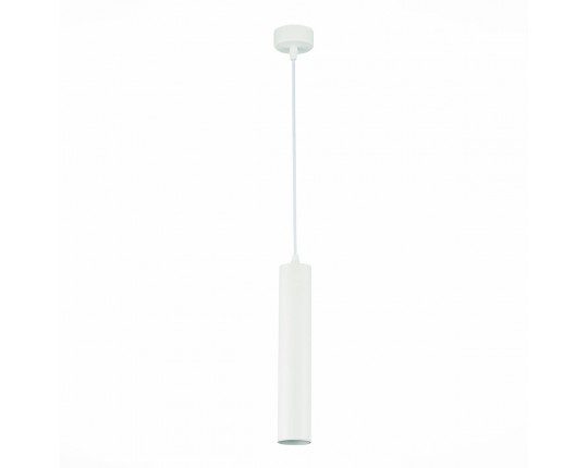 ST151.503.01 Светильник подвесной Белый GU10 1*50W  IP20 D54xH290 220V Без ламп