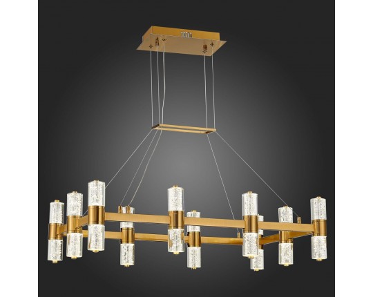 SL6007.203.20 Люстра подвесная ST-Luce Латунь/Прозрачный LED 20*2,5W 4000K