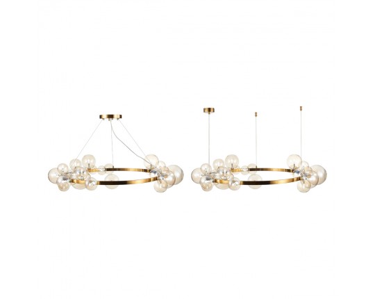 SL1165.303.24 Светильник подвесной ST-Luce Бронза/Коньячный G4 24*5W