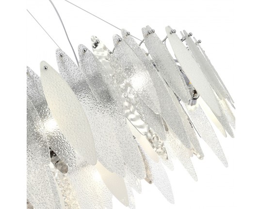 SL1224.103.10 Люстра подвесная ST-Luce Хром/Прозрачный, Белый E14 10*60W