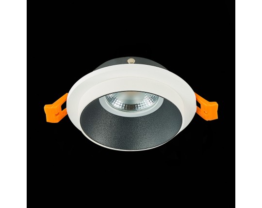 ST206.528.01 Св-к встр. Белый GU10 1*50W  IP20 D92xH38 220V Без ламп