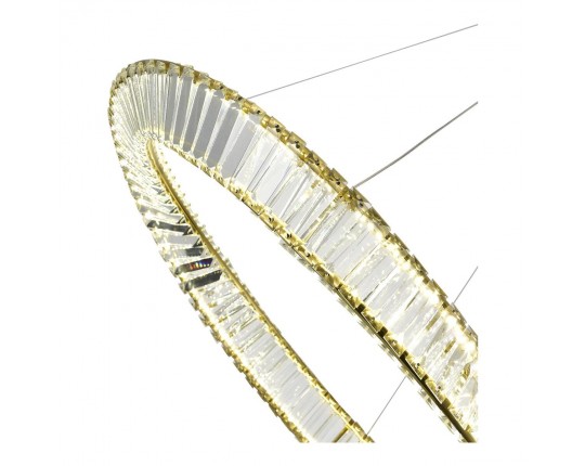 SL6204.311.01 Светильник подвесной ST-Luce Латунь/Прозрачный LED 1*45W 4000K