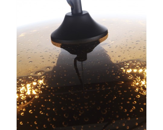 SL6014.603.01 Светильник подвесной ST-Luce Черный/Коричневый, с пузырьками LED 1*42W 3000K